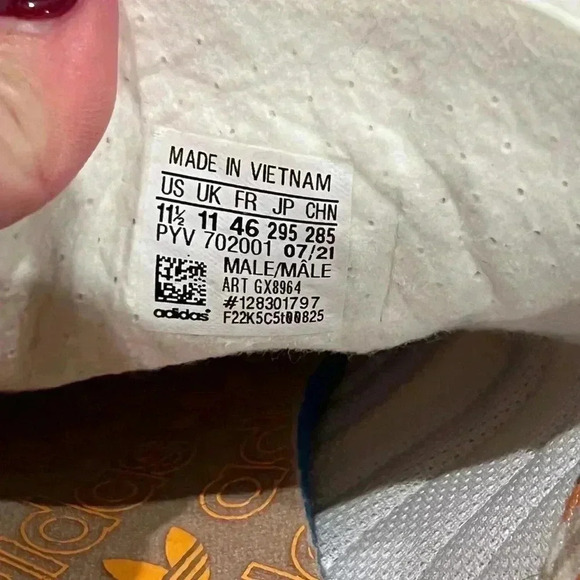 Adidas NWOB Retropy E5 Mens Shoes/Tan/Size 11.5 - Picture 10 of 10